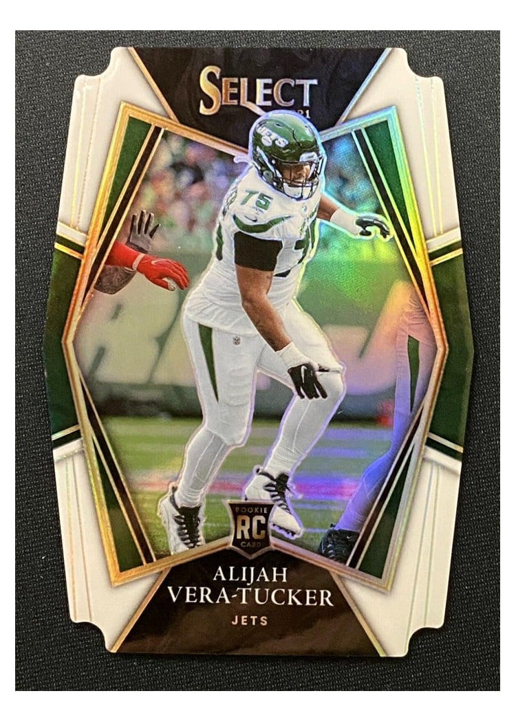 2021 Panini Select Base Set Alijah Vera-Tucker #186 card
