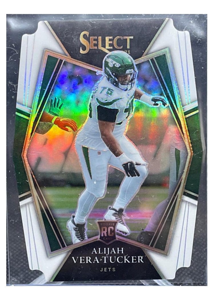 2021 Panini Select Base Set Alijah Vera-Tucker #186 card