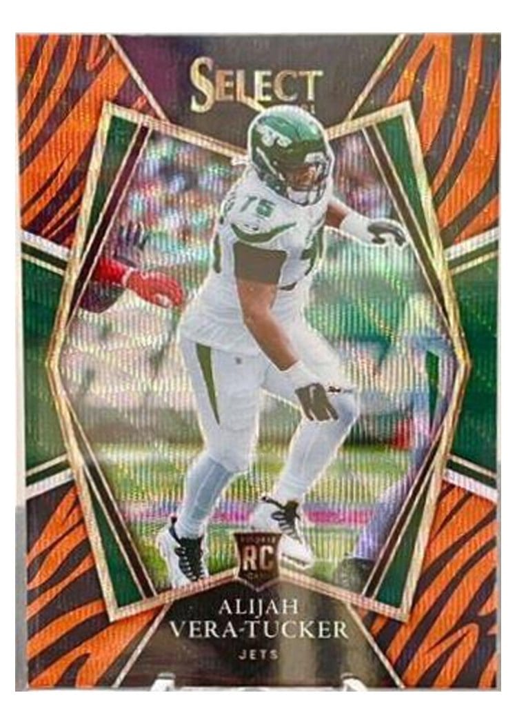 2021 Panini Select Base Set Alijah Vera-Tucker #186 card