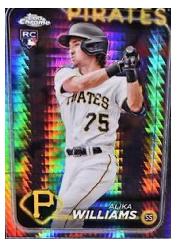 2024 Topps Chrome Base Set Alika Williams #34 card