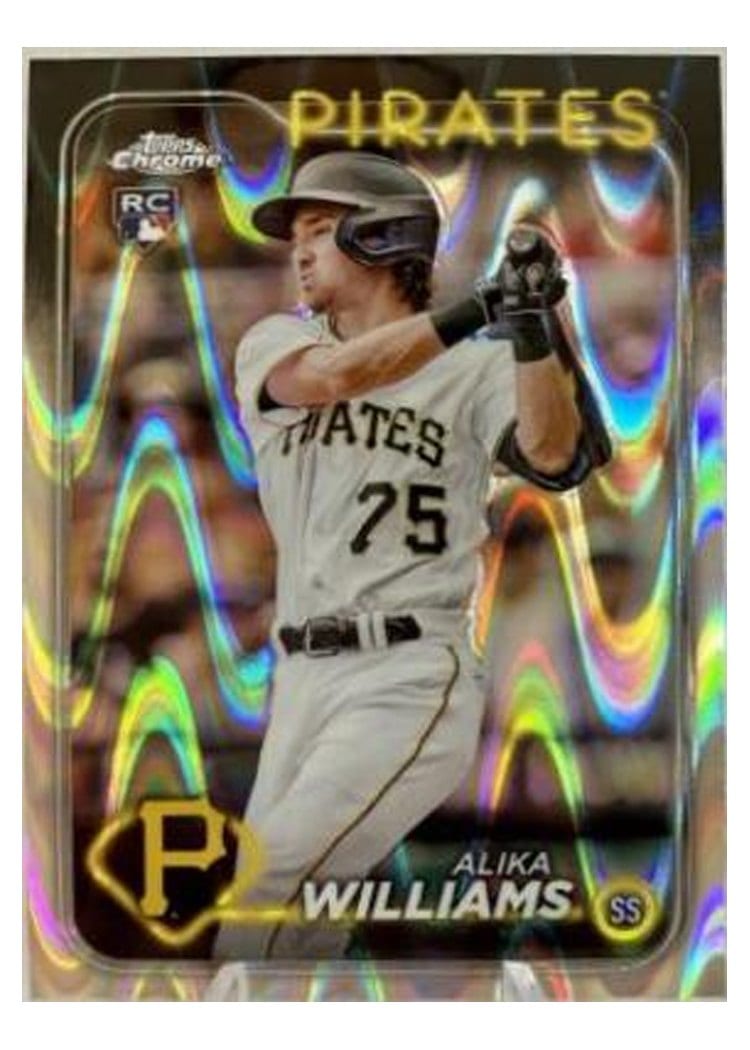 2024 Topps Chrome Base Set Alika Williams #34 card