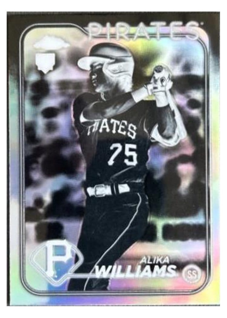 2024 Topps Chrome Base Set Alika Williams #34 card