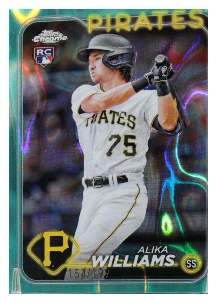 2024 Topps Chrome Base Set Alika Williams #34 card