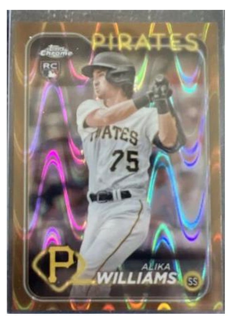 2024 Topps Chrome Base Set Alika Williams #34 card