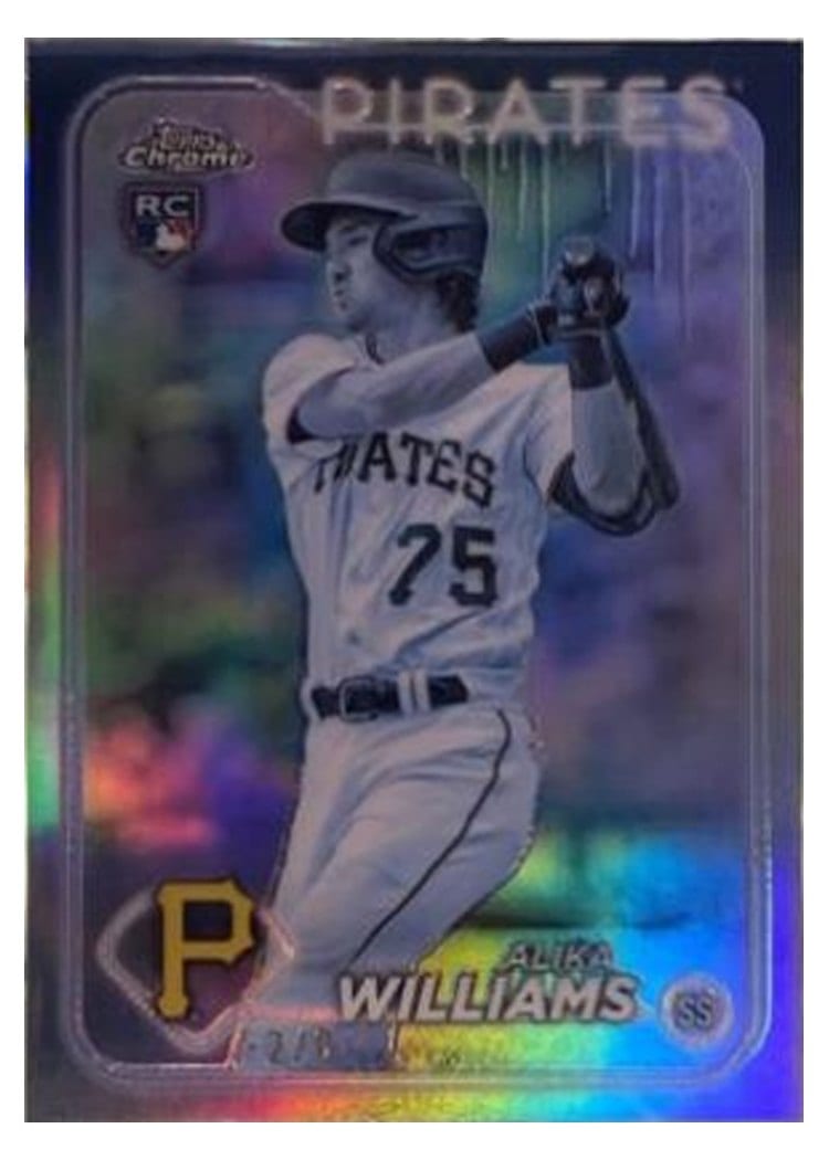 2024 Topps Chrome Base Set Alika Williams #34 card