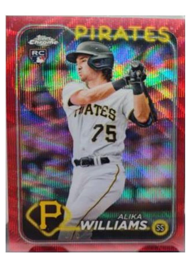 2024 Topps Chrome Base Set Alika Williams #34 card