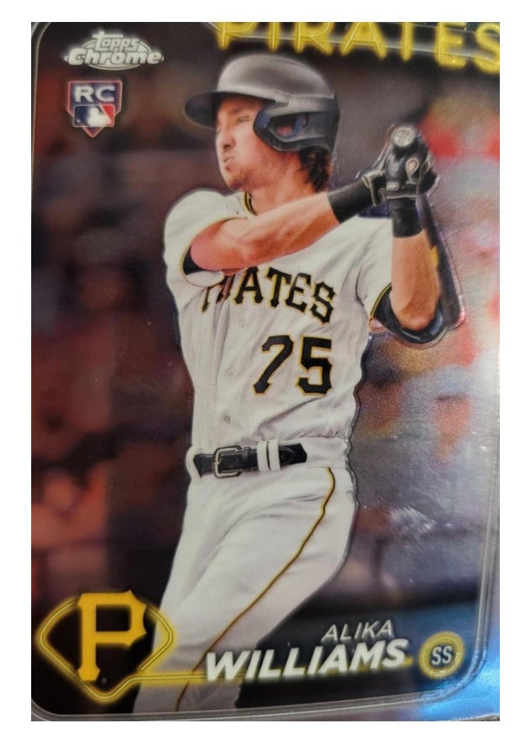 2024 Topps Chrome Base Set Alika Williams #34 card