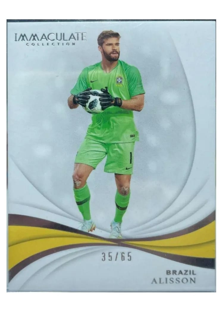 2018 Panini Immaculate Alisson #32 card