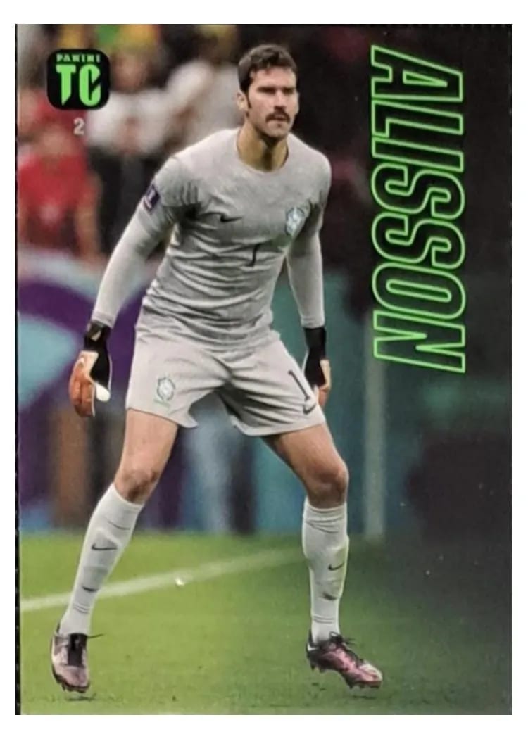 2023 Panini Top Class Alisson #2 card