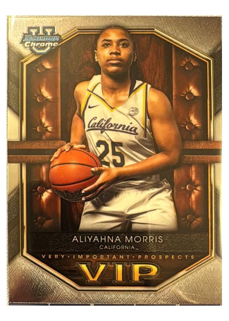 2025-26 Bowman Very Important Prospects Aliyahna Morris #VIP-18 card