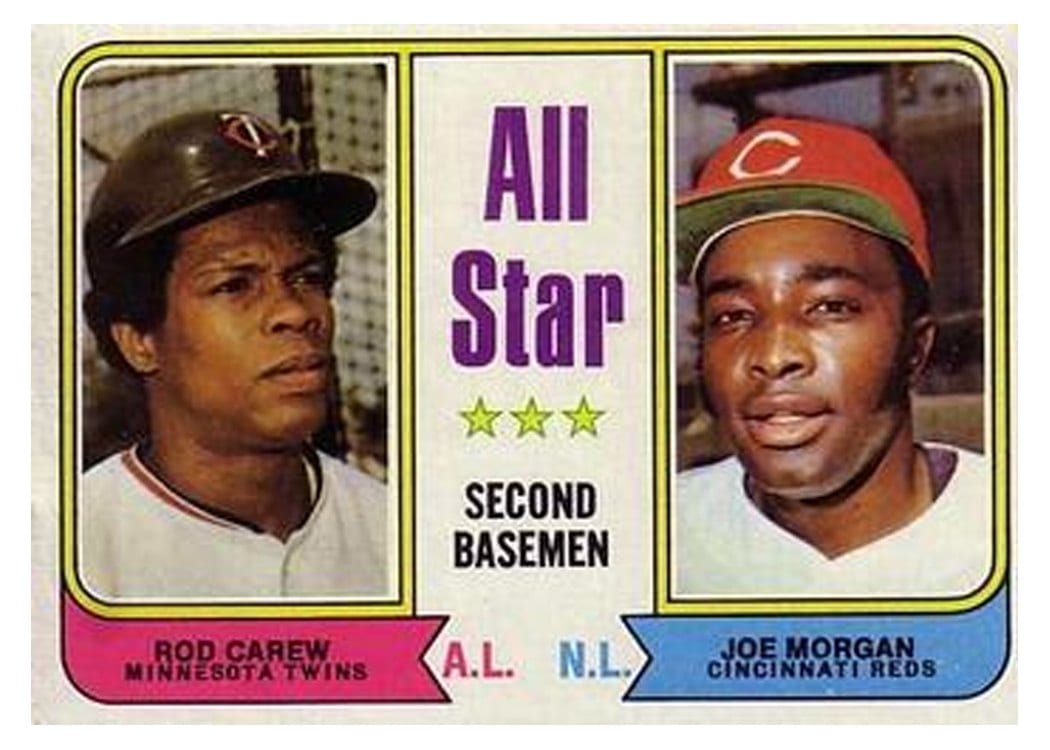 1974 Topps All Star Second Basemen #333 card