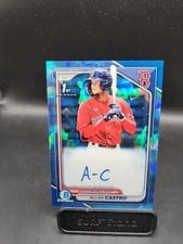 2024 Bowman Sapphire Edition Autographs Allan Castro #BSPA-ACA card
