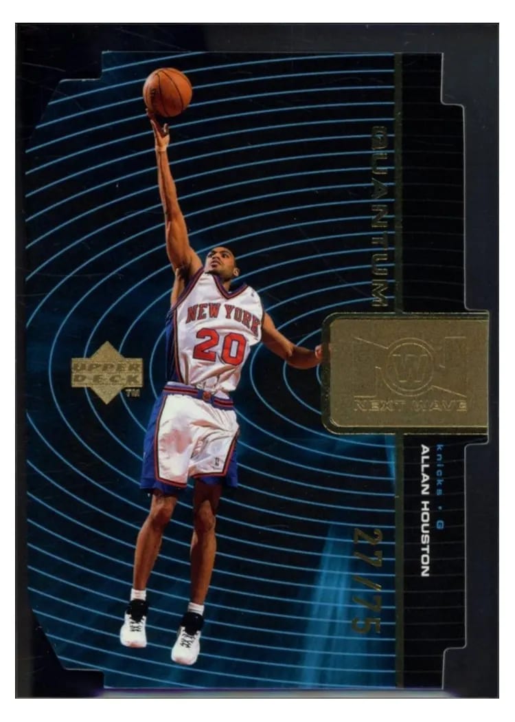 1998 Upper Deck Next Wave Allan Houston #NW19 card