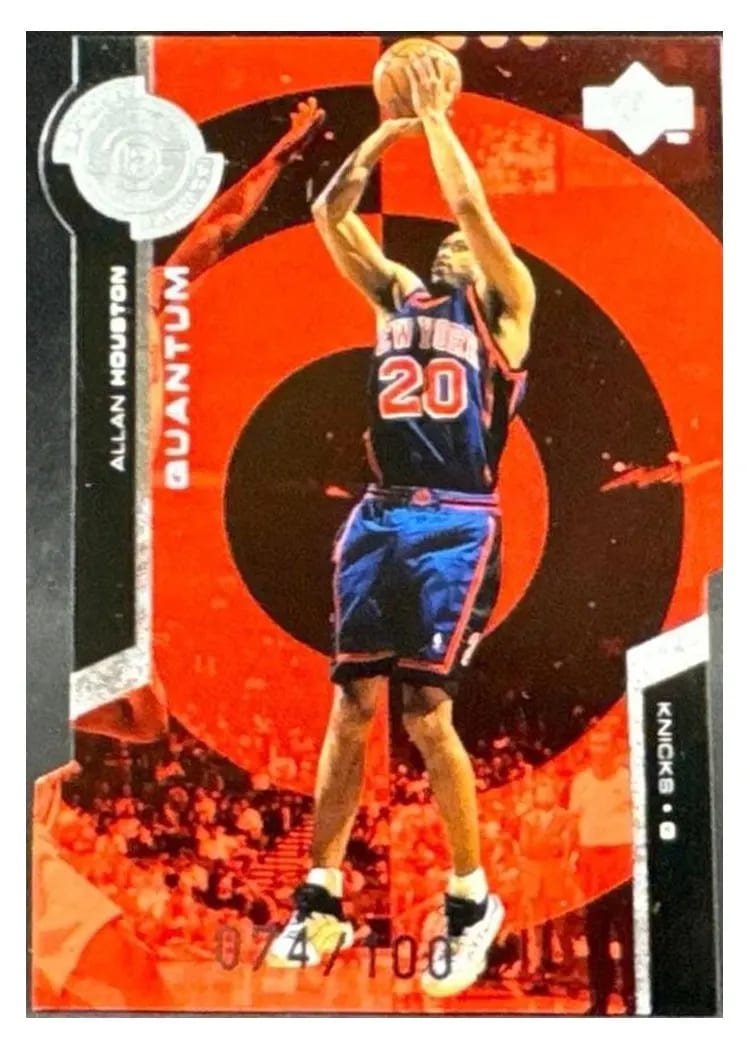 1998 Upper Deck Super Powers Allan Houston Quantum Silver #S18 card