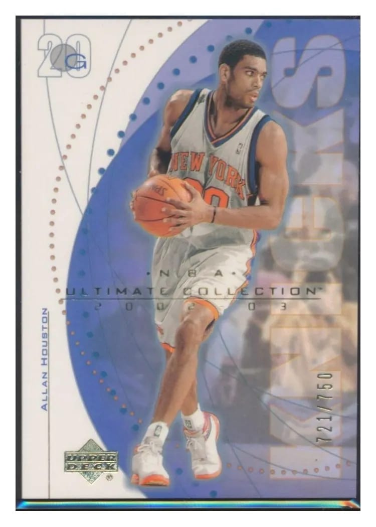 2002 Upper Deck Ultimate Allan Houston #43 card