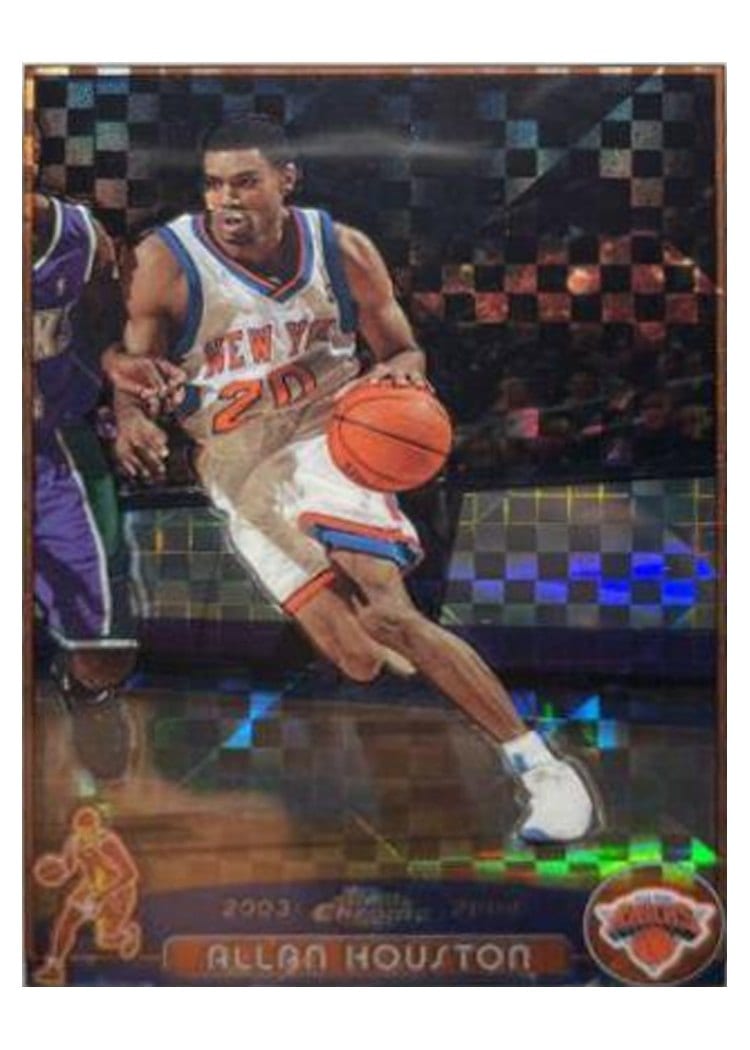 2003 Topps Chrome Allan Houston #39 card