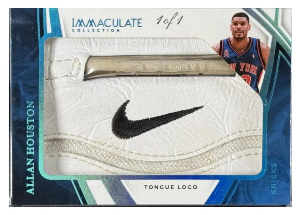 2024-25 Panini Immaculate Collection Sneak Peek - Tongue Logo Set Allan Houston #43 card