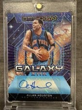 2024-25 Panini Obsidian Galaxy Ink Allan Houston #GI-ALN card