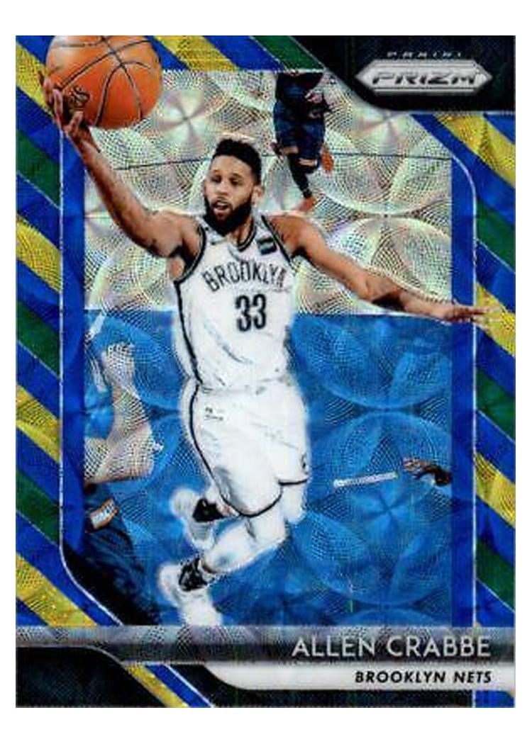2018-19 Panini Prizm Base Set Allen Crabbe #258 card