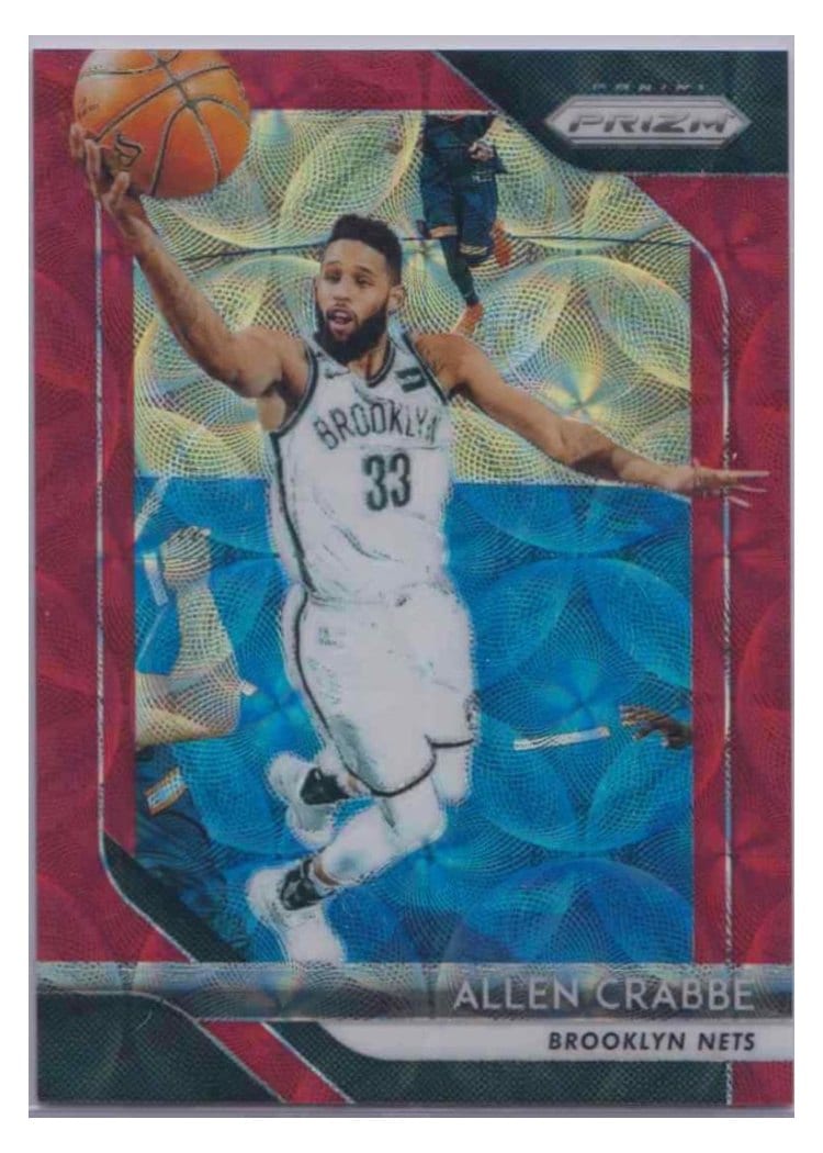2018-19 Panini Prizm Base Set Allen Crabbe #258 card