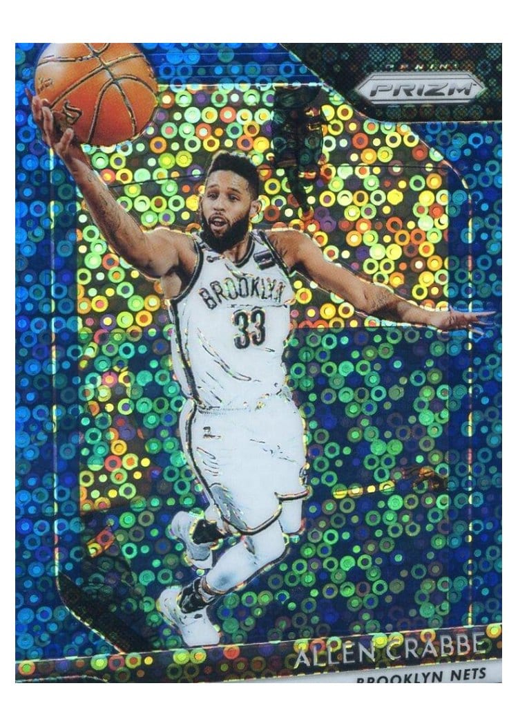 2018-19 Panini Prizm Base Set Allen Crabbe #258 card