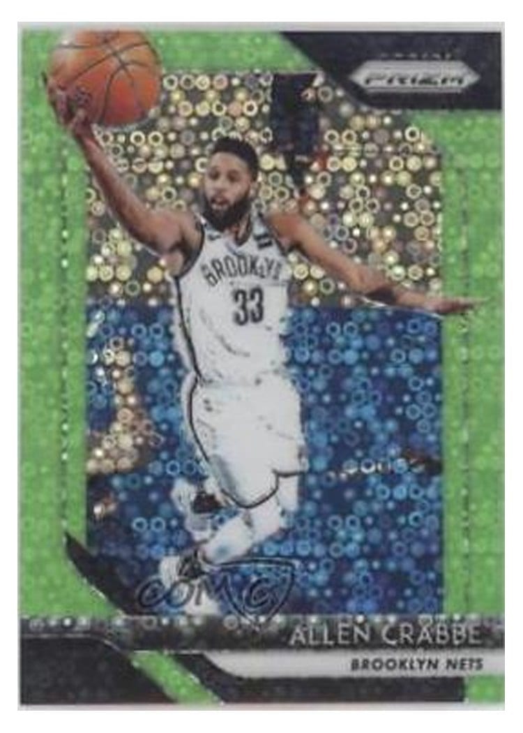2018-19 Panini Prizm Base Set Allen Crabbe #258 card
