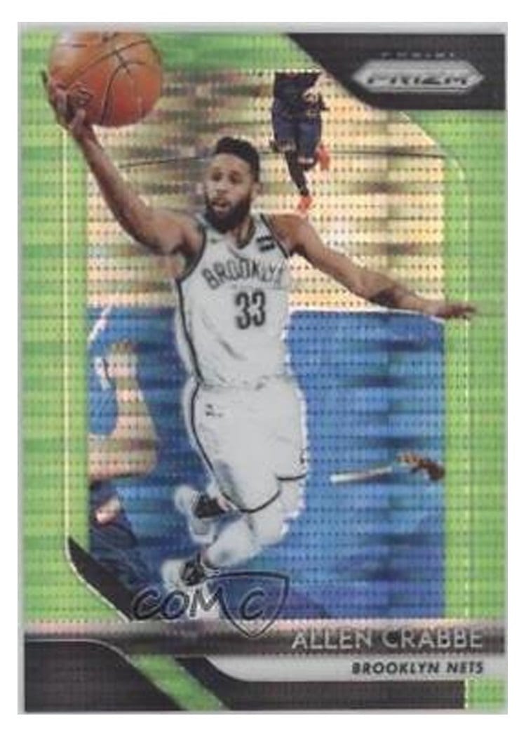 2018-19 Panini Prizm Base Set Allen Crabbe #258 card