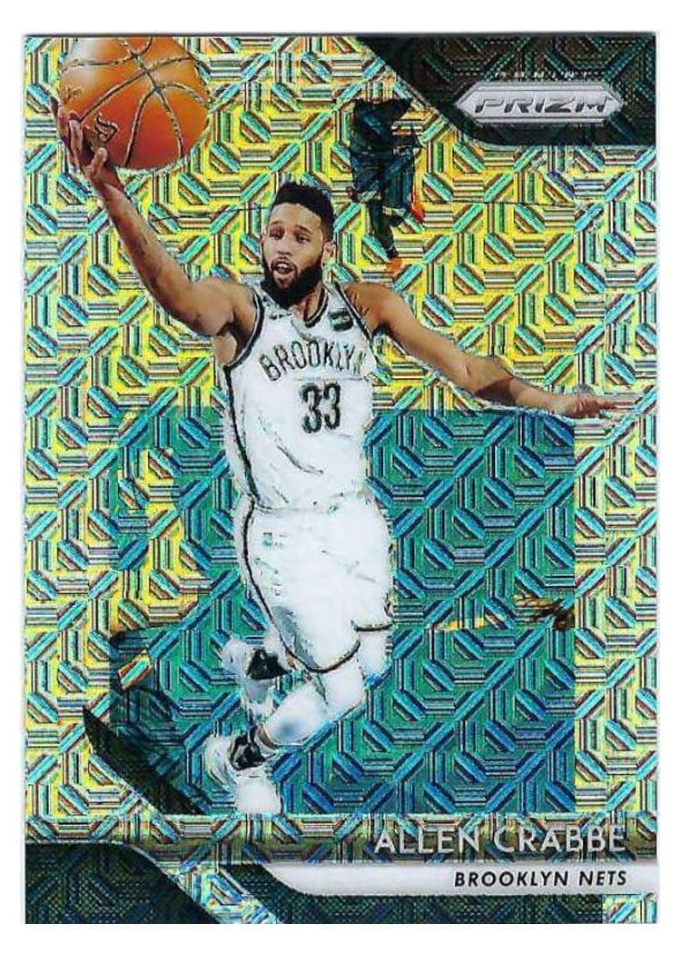 2018-19 Panini Prizm Base Set Allen Crabbe #258 card