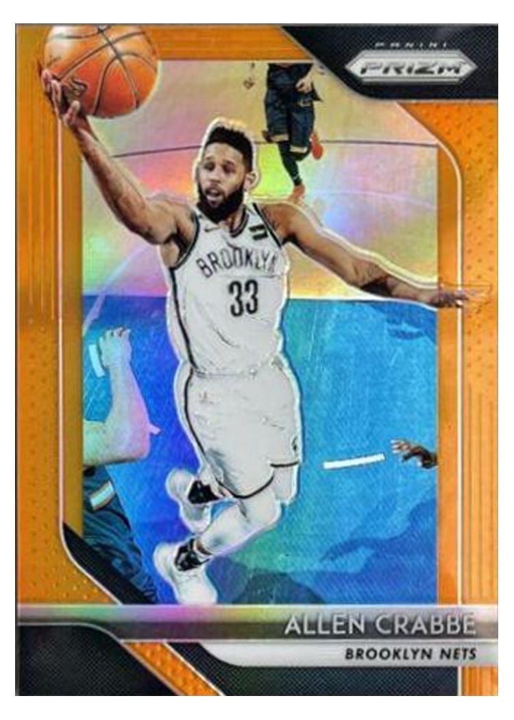 2018-19 Panini Prizm Base Set Allen Crabbe #258 card