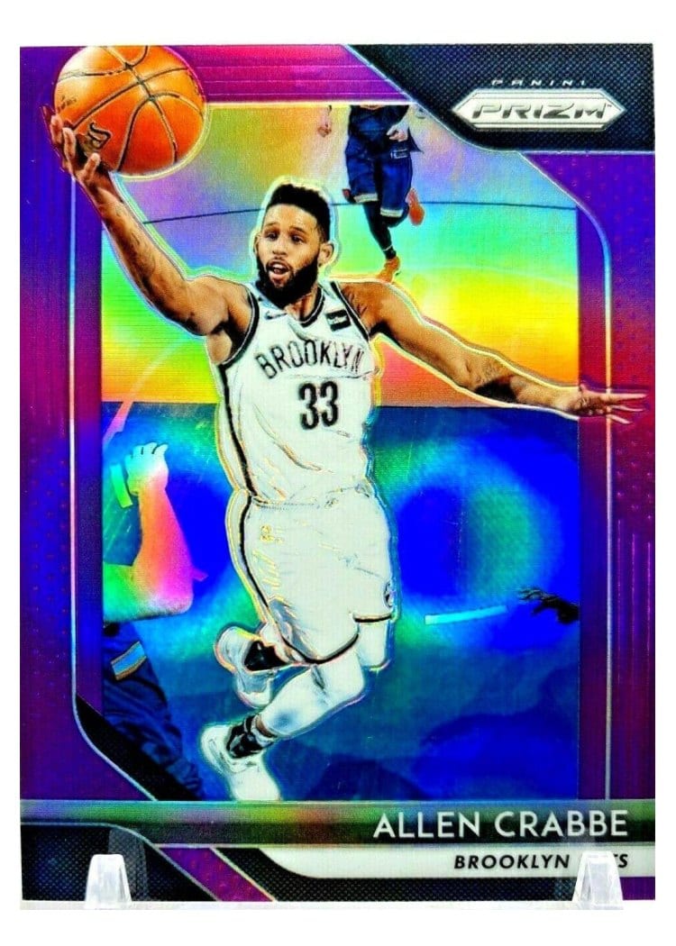2018-19 Panini Prizm Base Set Allen Crabbe #258 card