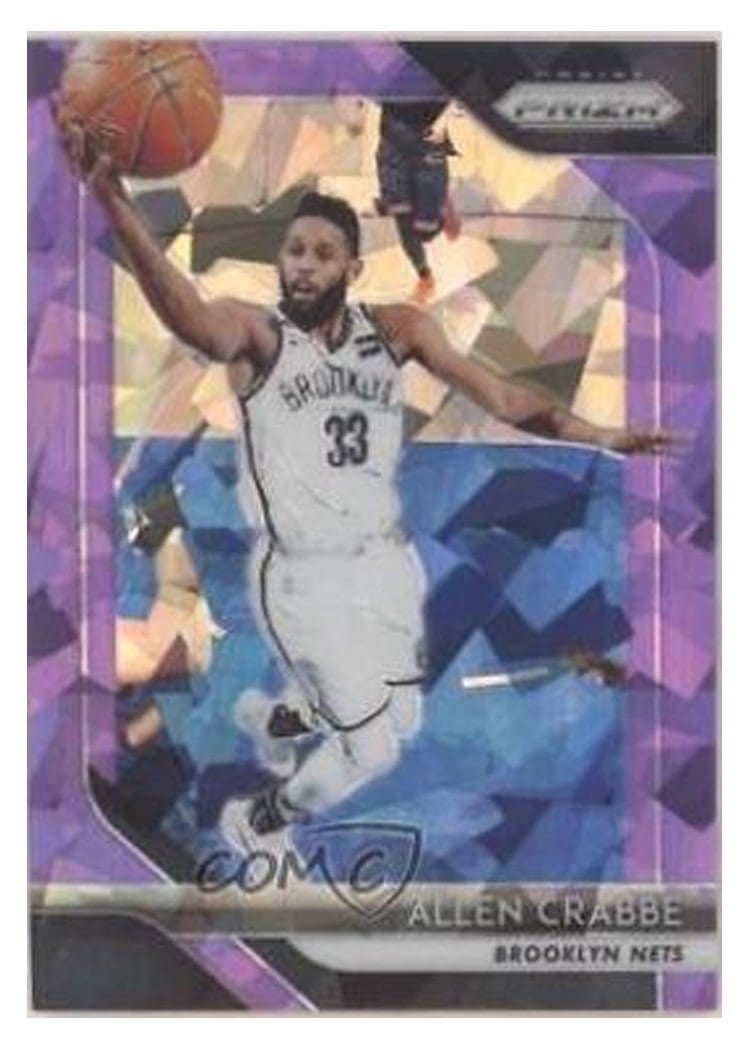 2018-19 Panini Prizm Base Set Allen Crabbe #258 card