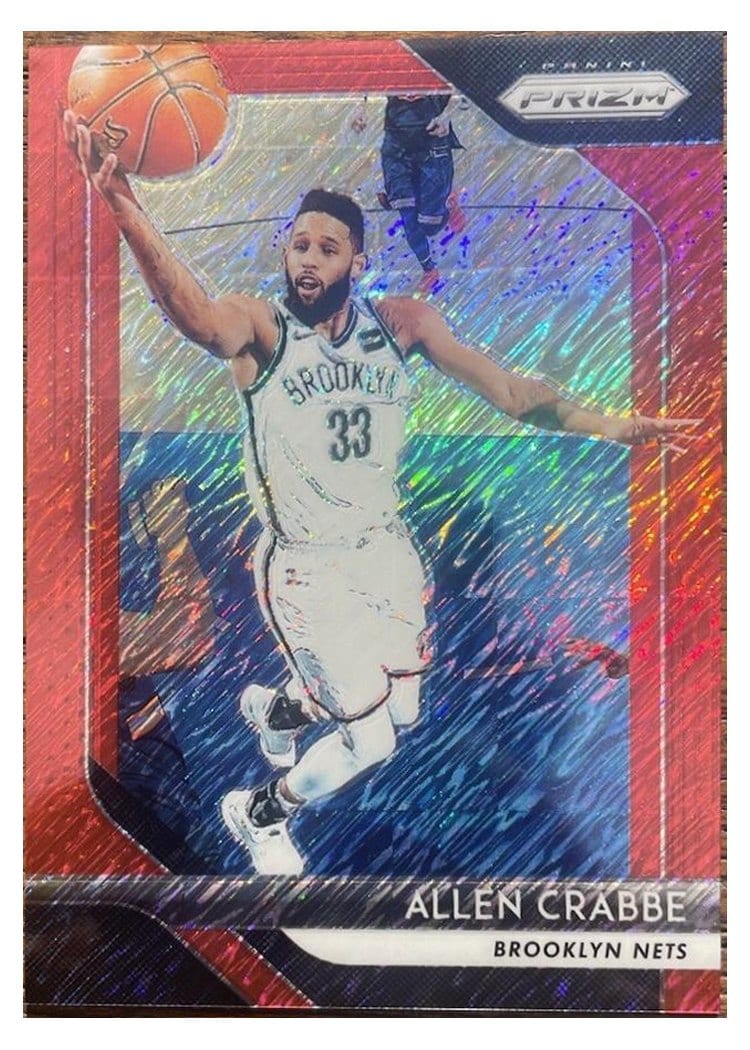 2018-19 Panini Prizm Base Set Allen Crabbe #258 card