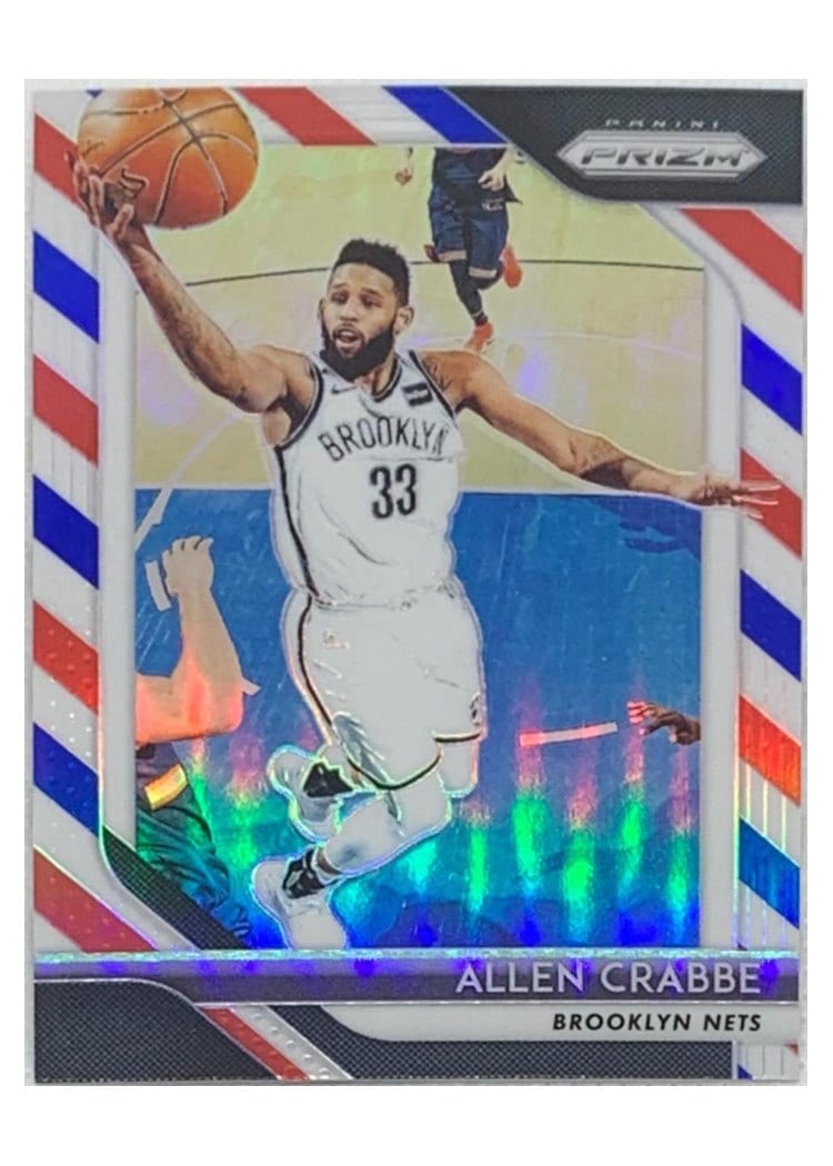 2018-19 Panini Prizm Base Set Allen Crabbe #258 card