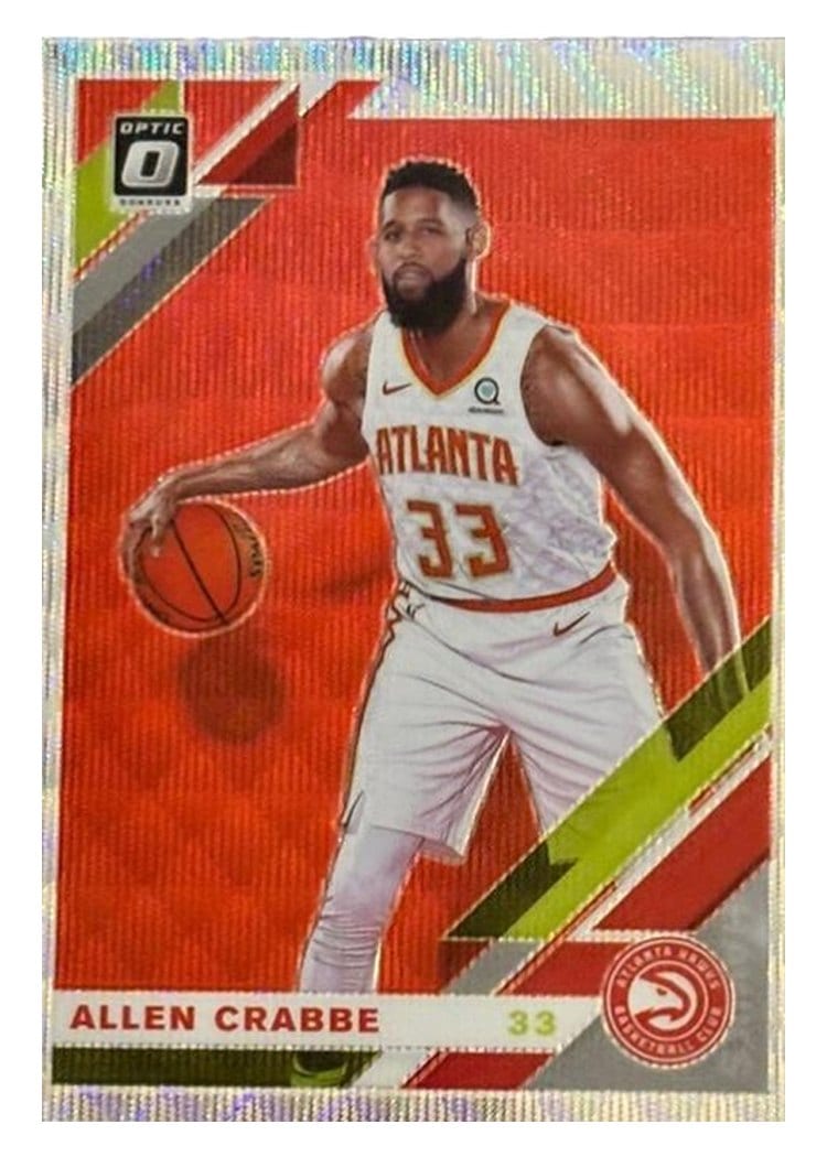 2019-20 Donruss Optic Base Set Allen Crabbe #12 card