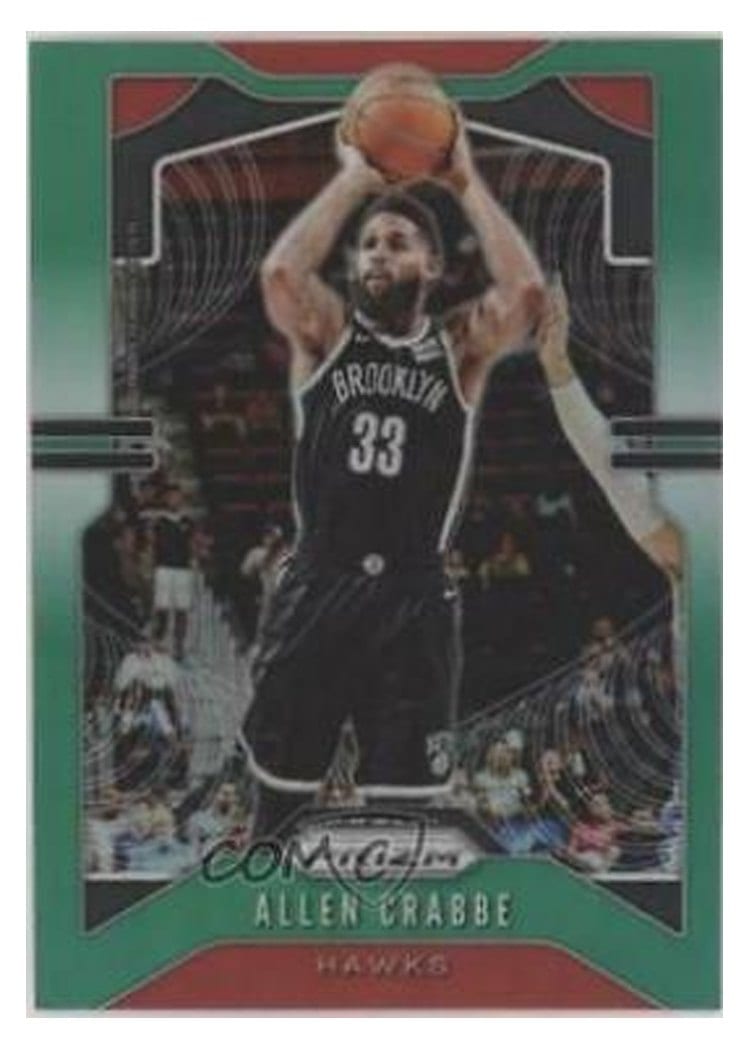 2019-20 Panini Prizm Base Set Allen Crabbe #200 card
