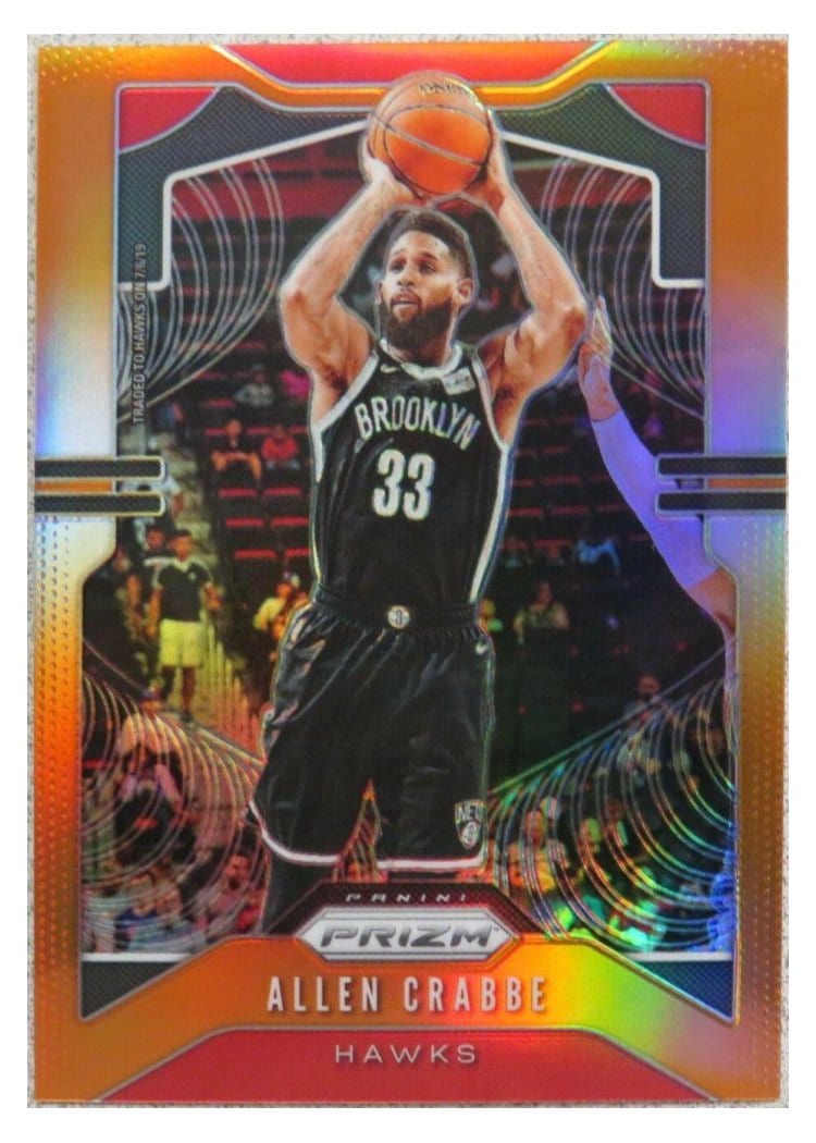 2019-20 Panini Prizm Base Set Allen Crabbe #200 card