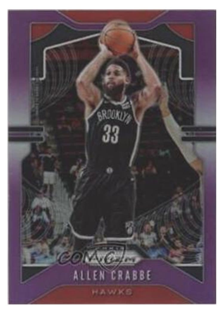 2019-20 Panini Prizm Base Set Allen Crabbe #200 card