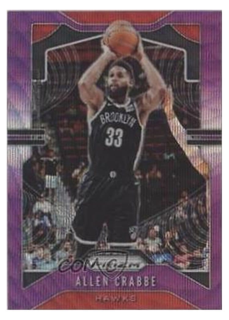 2019-20 Panini Prizm Base Set Allen Crabbe #200 card