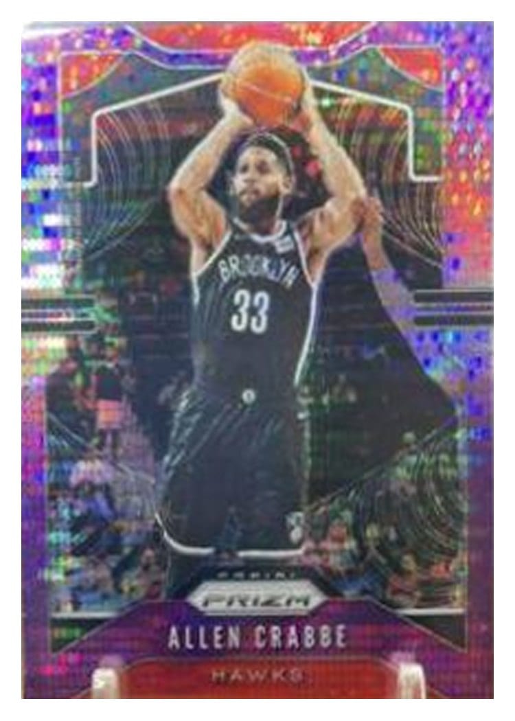 2019-20 Panini Prizm Base Set Allen Crabbe #200 card