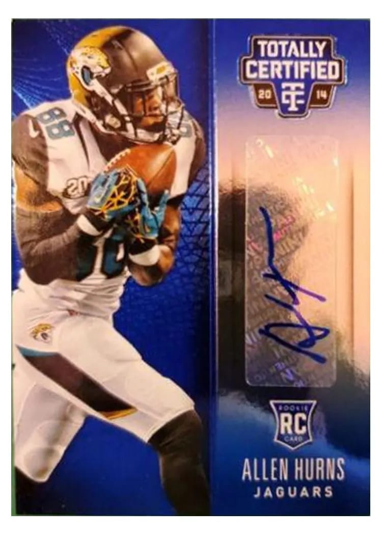 2014 Panini Totally Certified Allen Hurns #129 card