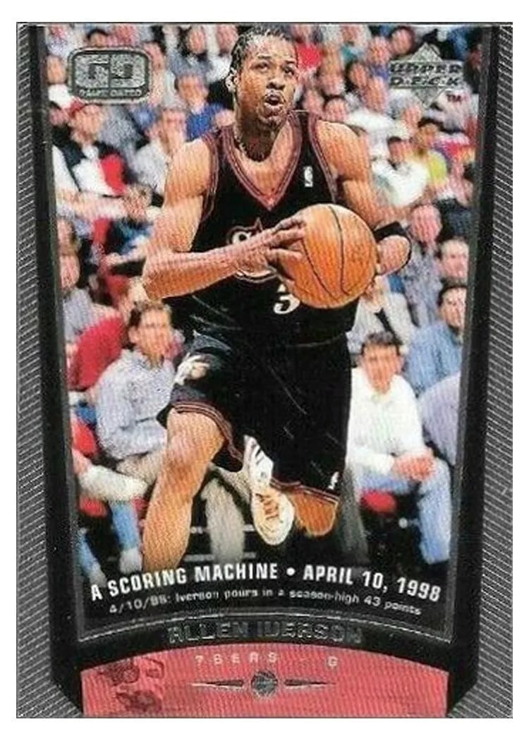 1998 Upper Deck Allen Iverson #114 card