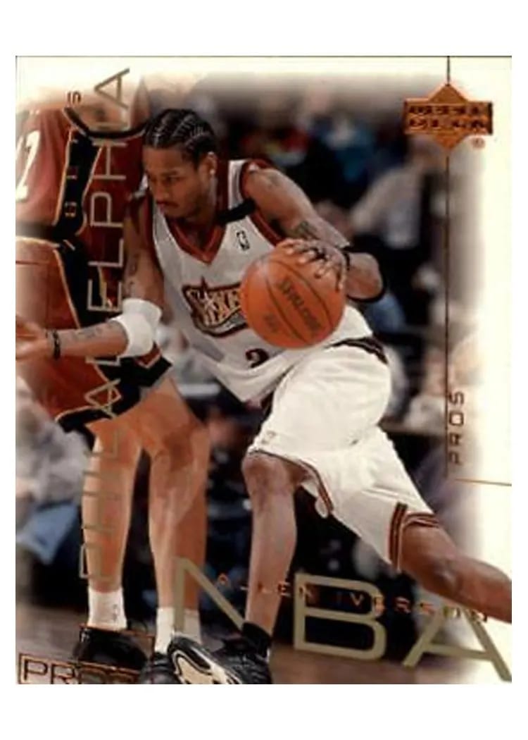 2000 Upper Deck Pros & Prospects Allen Iverson #60 card