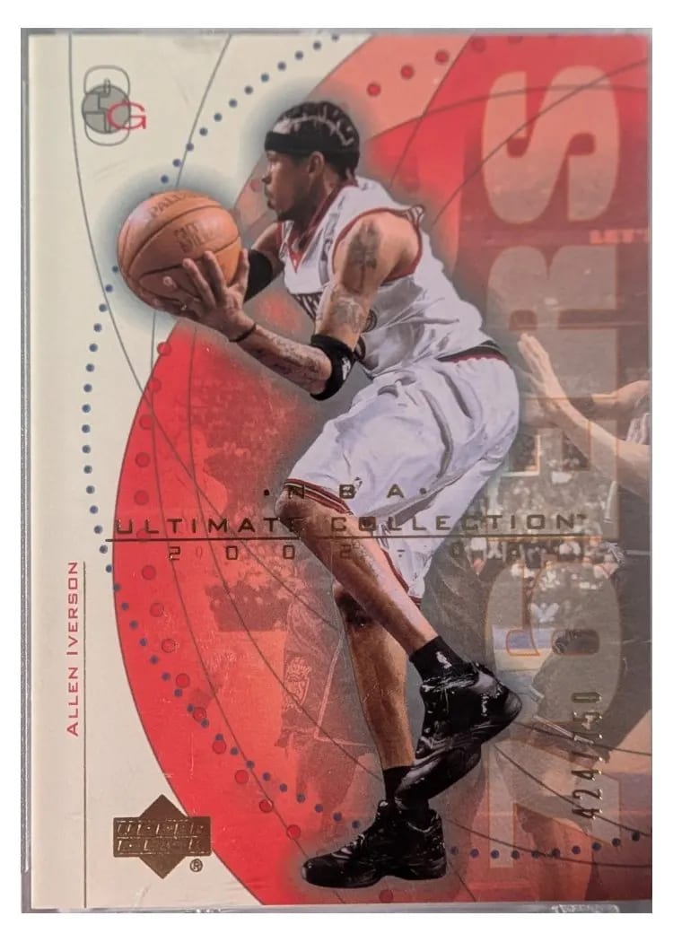 2002 Upper Deck Ultimate Allen Iverson #48 card