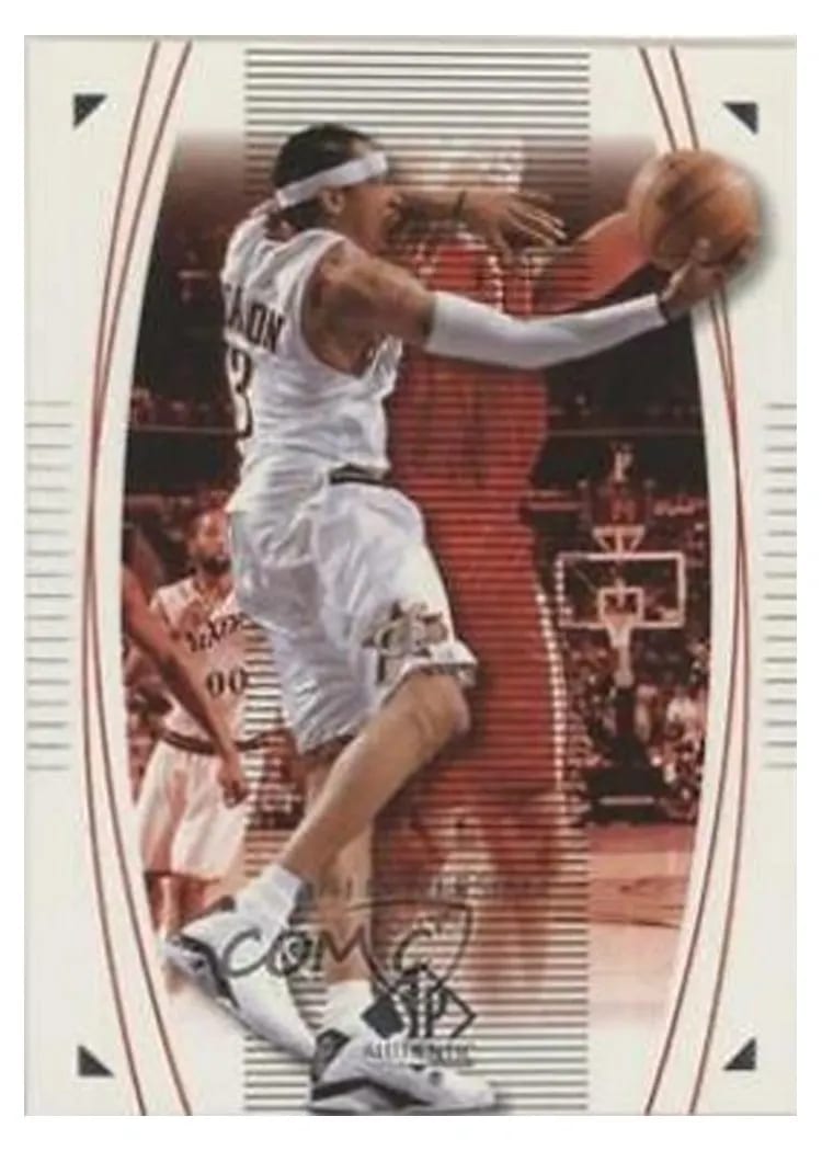 2003 SP Authentic Allen Iverson #64 card