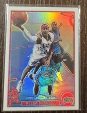 2003 Topps Chrome Allen Iverson #3 card