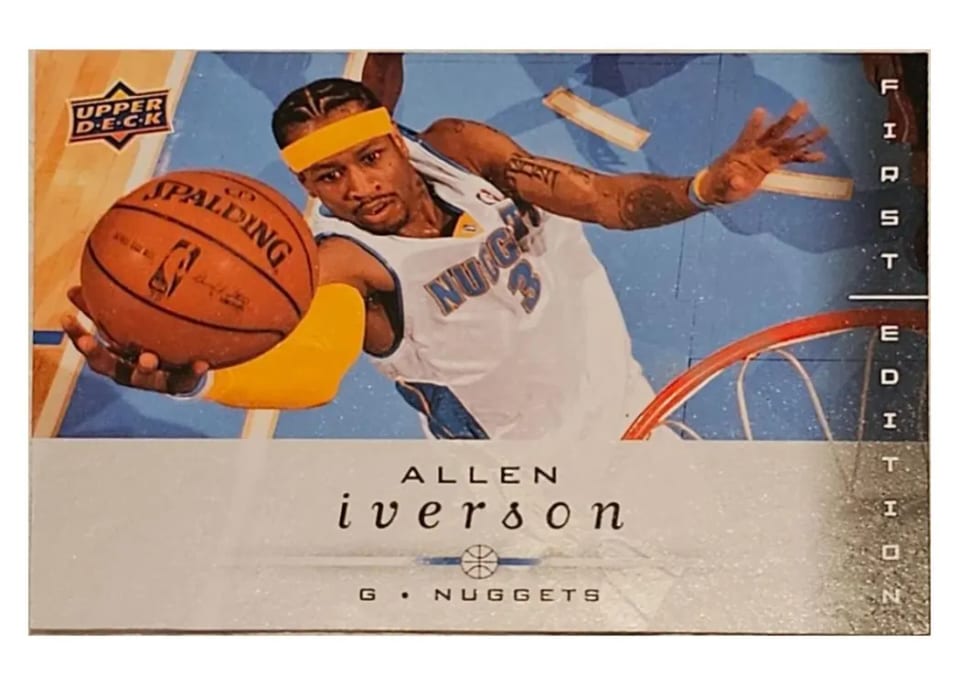 2008 Upper Deck First Edition Allen Iverson #41 card