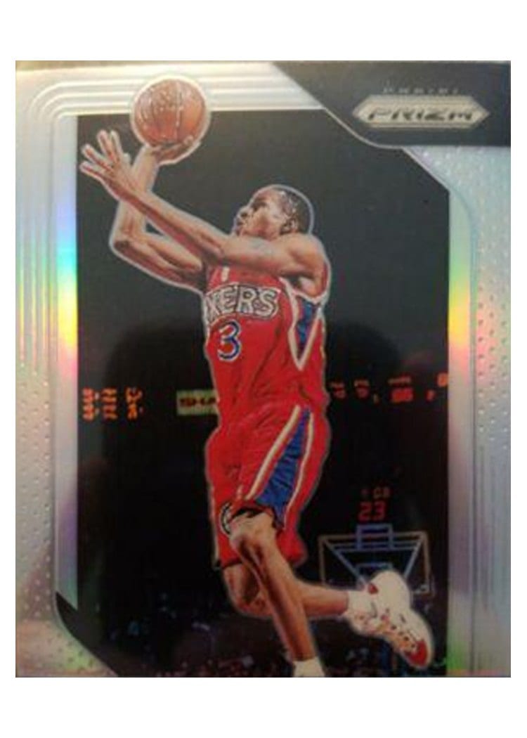 2018-19 Panini Prizm Base Set Allen Iverson #45 card