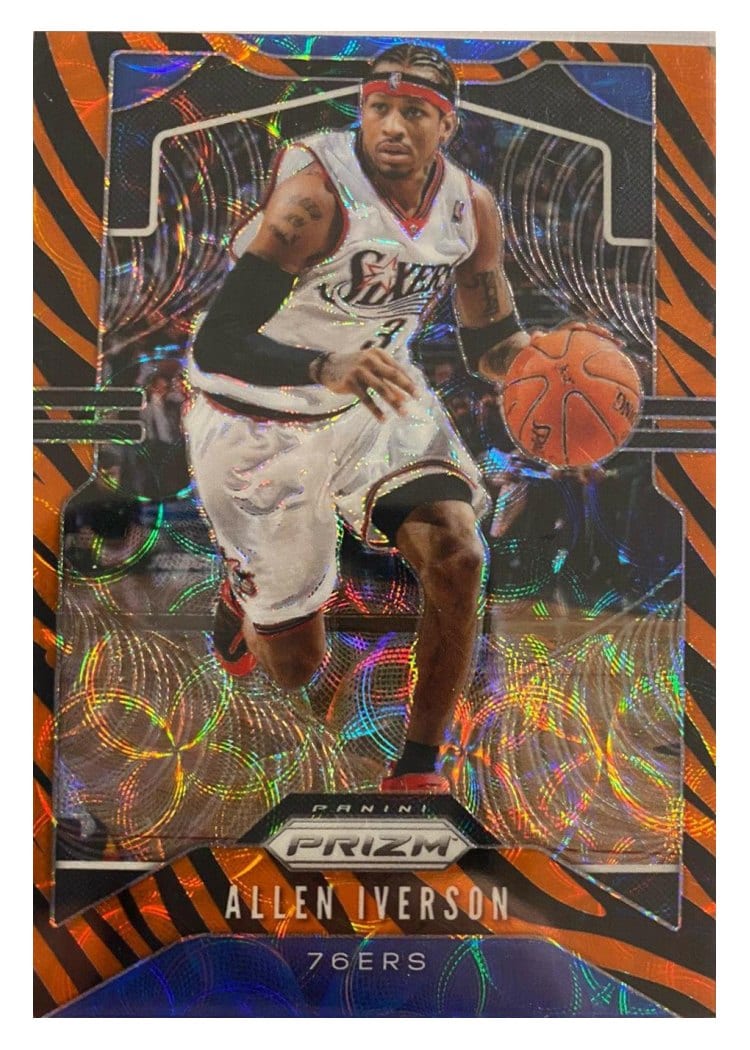 2019-20 Panini Prizm Base Set Allen Iverson #6 card