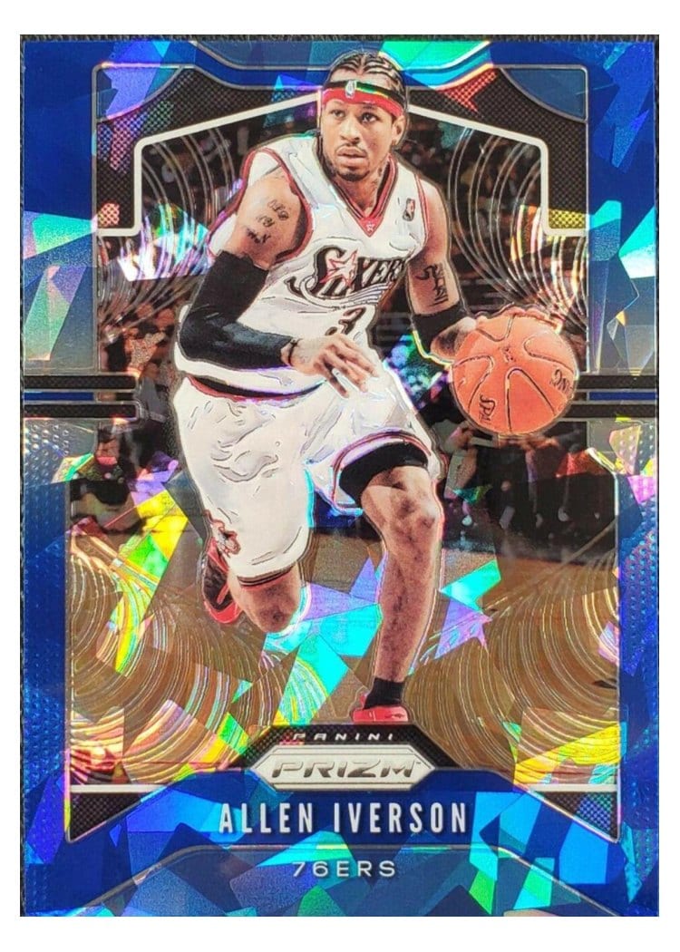 2019-20 Panini Prizm Base Set Allen Iverson #6 card