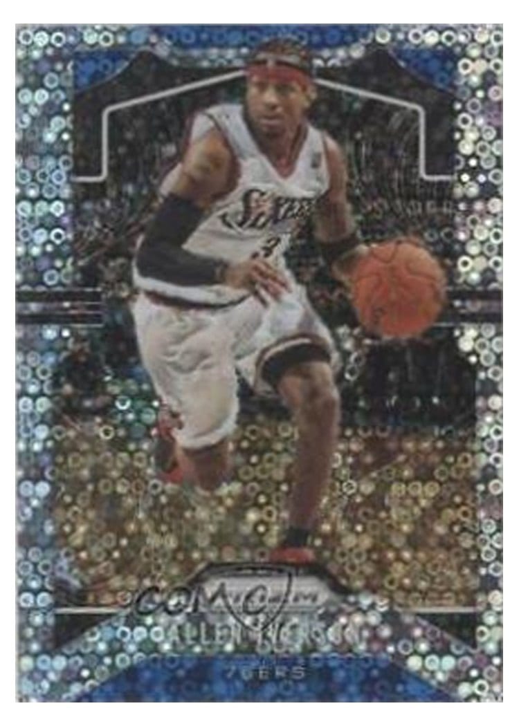 2019-20 Panini Prizm Base Set Allen Iverson #6 card
